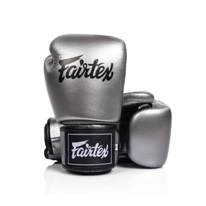 Fairtex Universal Boxing Gloves BGV1C-PLUS - Gun Metallic