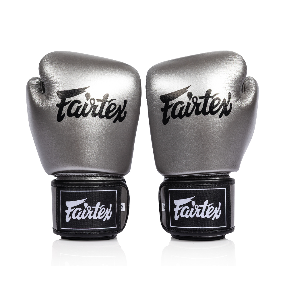 Fairtex Universal Boxing Gloves BGV1C-PLUS - Gun Metallic