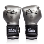 Fairtex Mexican Style Boxing Gloves BGV9C-PLUS - Gun Metallic