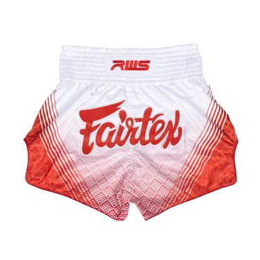 Fairtex Muay Thai Shorts - RWS White
