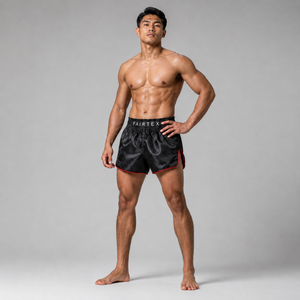 Fairtex Athletic Cut Short Stealth Black BS1901