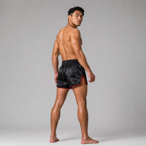 Fairtex Athletic Cut Short Stealth Black BS1901