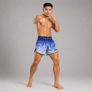 Fairtex Muay Thai Shorts FADE Blue BS1905