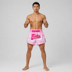 Fairtex Muay Thai Shorts ALMA Faded Pink BS1914