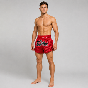 Fairtex Muay Thai Shorts Red Diamond BS1936