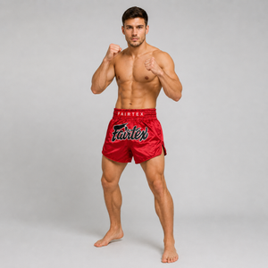 Fairtex Muay Thai Shorts Red Diamond BS1936