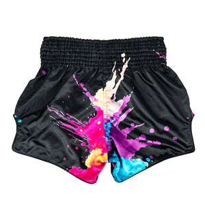 Fairtex Muay Thai Shorts Black Funky Soul BS1940
