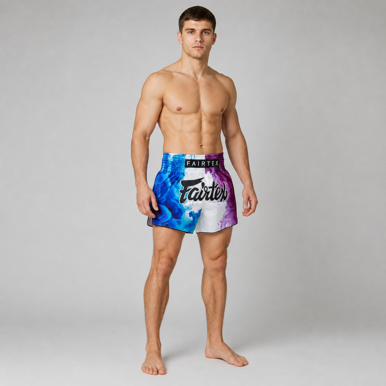 Fairtex Muay Thai Shorts White Tech House BS1950