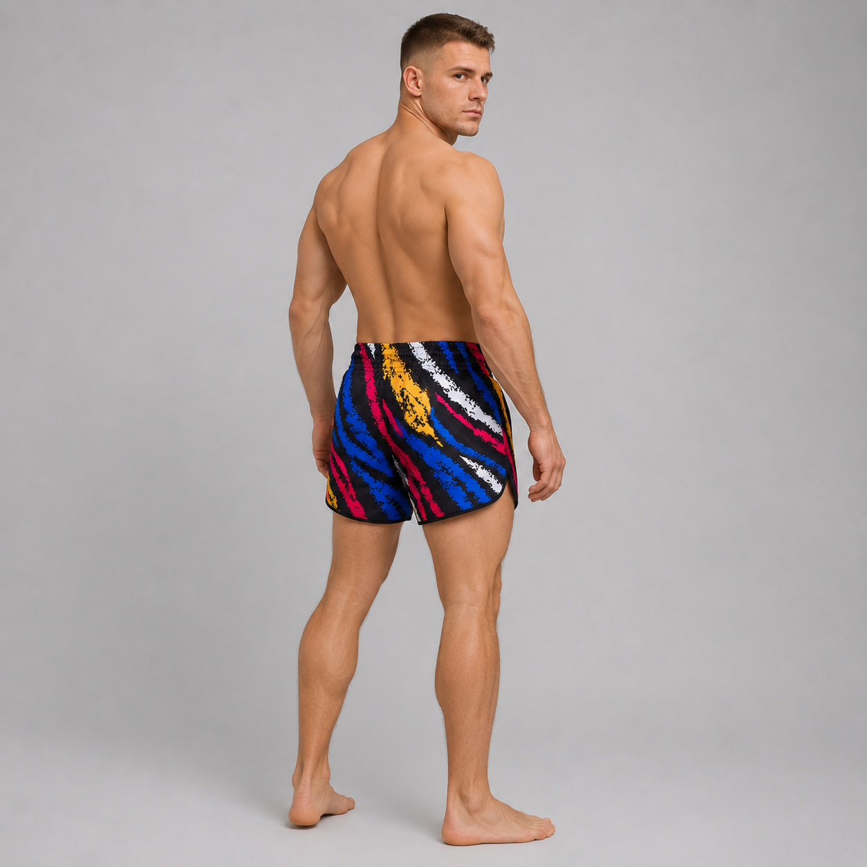 Fairtex Muay Thai Shorts Colorful Vertical BS1956