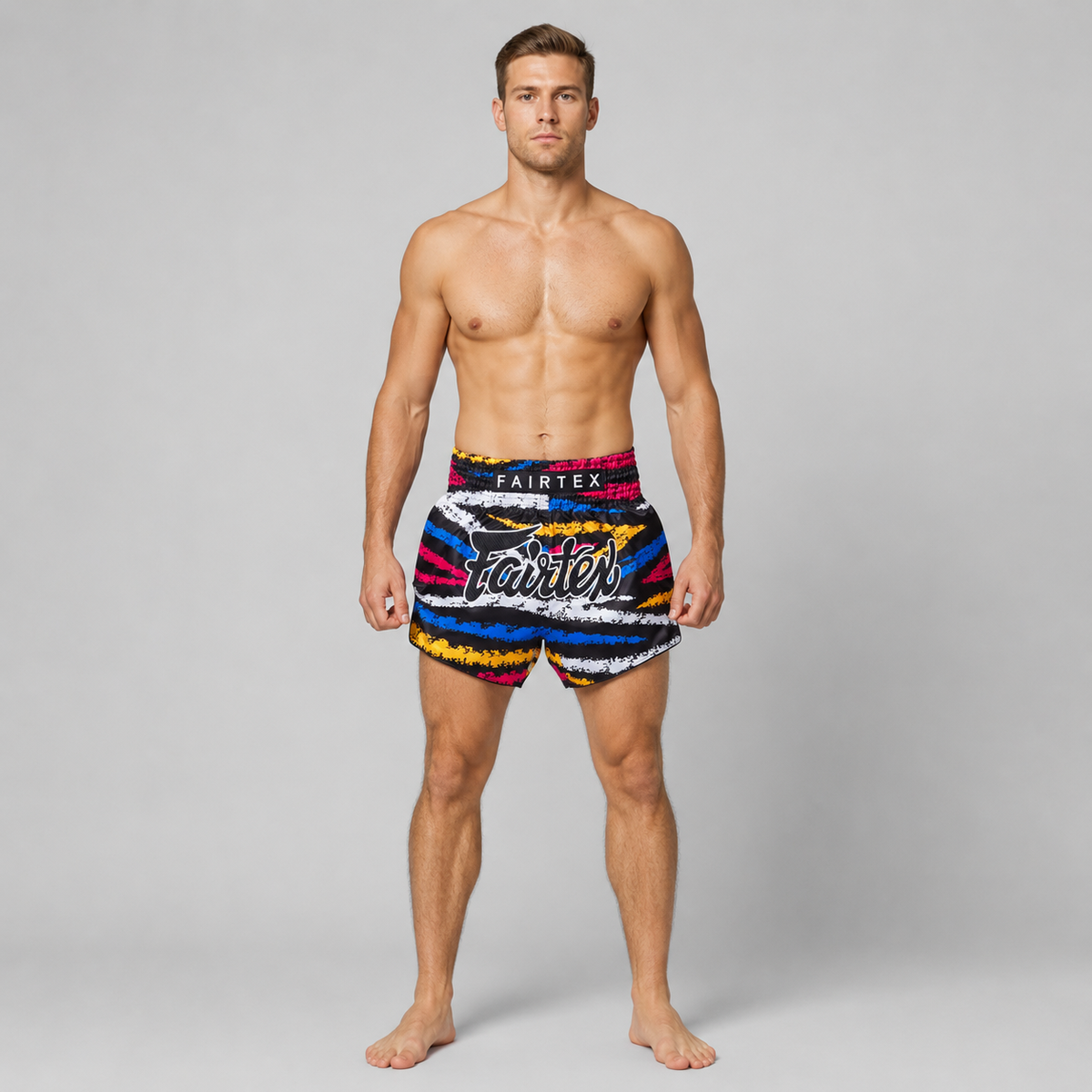 Fairtex Muay Thai Shorts Colorful Horizontal BS1957