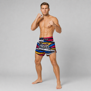 Fairtex Muay Thai Shorts Colorful Horizontal BS1957