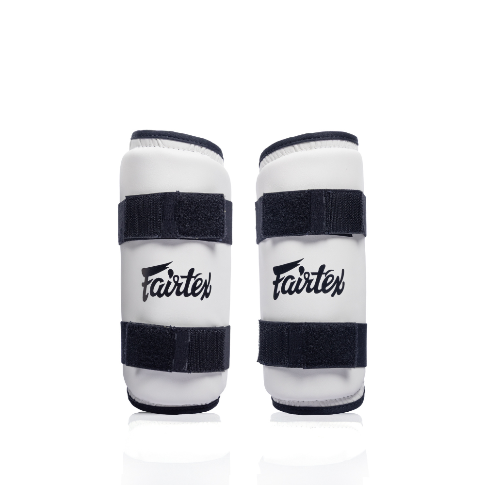 Fairtex Taekwondo Shin Guards with Lateral Protection