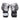 Fairtex BGV14 Microfiber Gloves - Art Collections - Black/White Painter