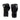 Microfiber Gloves BGV14 – Art Collection: Solid Black