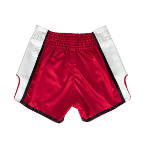 Fairtex Kickboxing Shorts Red/White BS1704