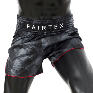 Fairtex Muay Thai Shorts Stealth Graphite Black BS1901