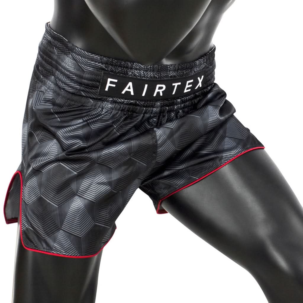 Fairtex Muay Thai Shorts Stealth Graphite Black BS1901