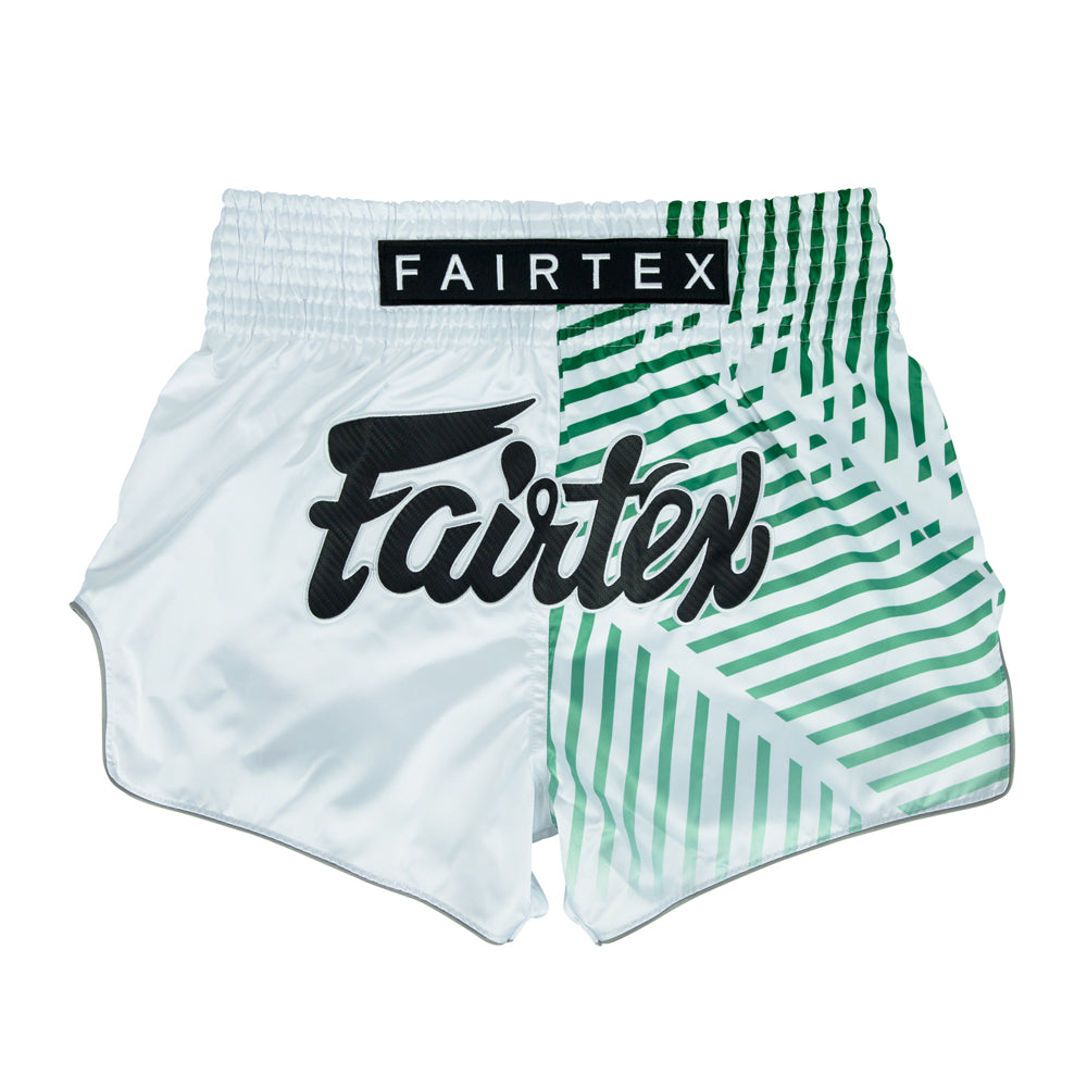 Fairtex Muay Thai Shorts Racer White BS1923