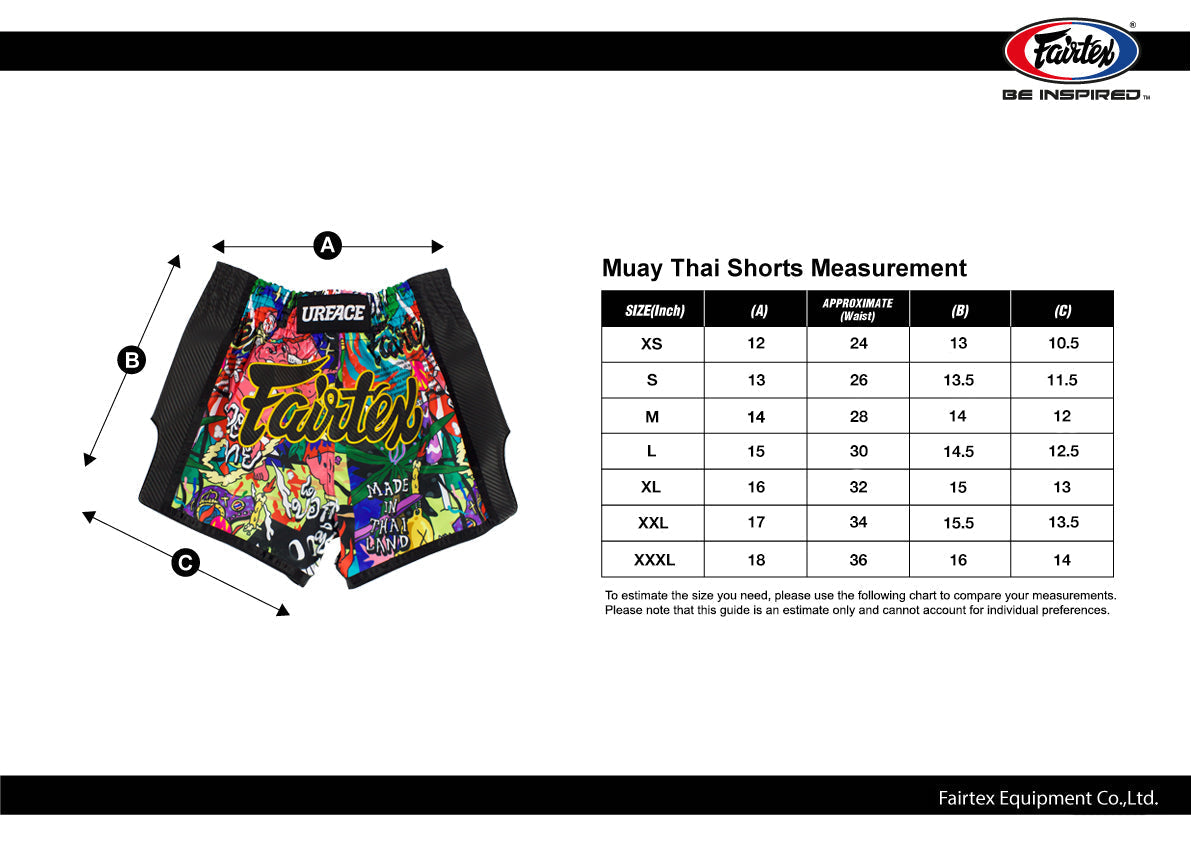 Fairtex x URFACE Kickboxing Shorts BS-URFACE