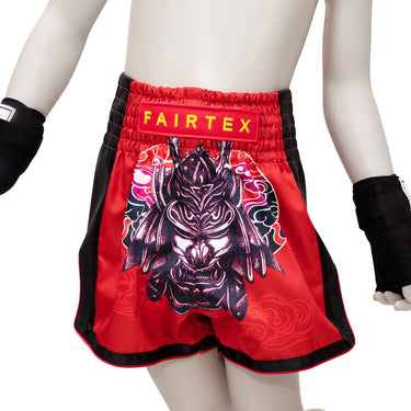 Fairtex Boxing Shorts for Kids - BSK2108 "Silent Warrior"