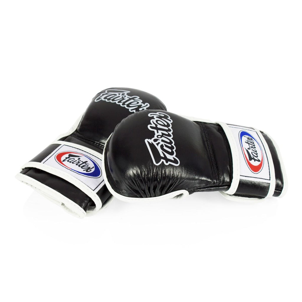 Fairtex Open Palm Sparring Gloves FGV15 - Double Wrist Wrap Closure