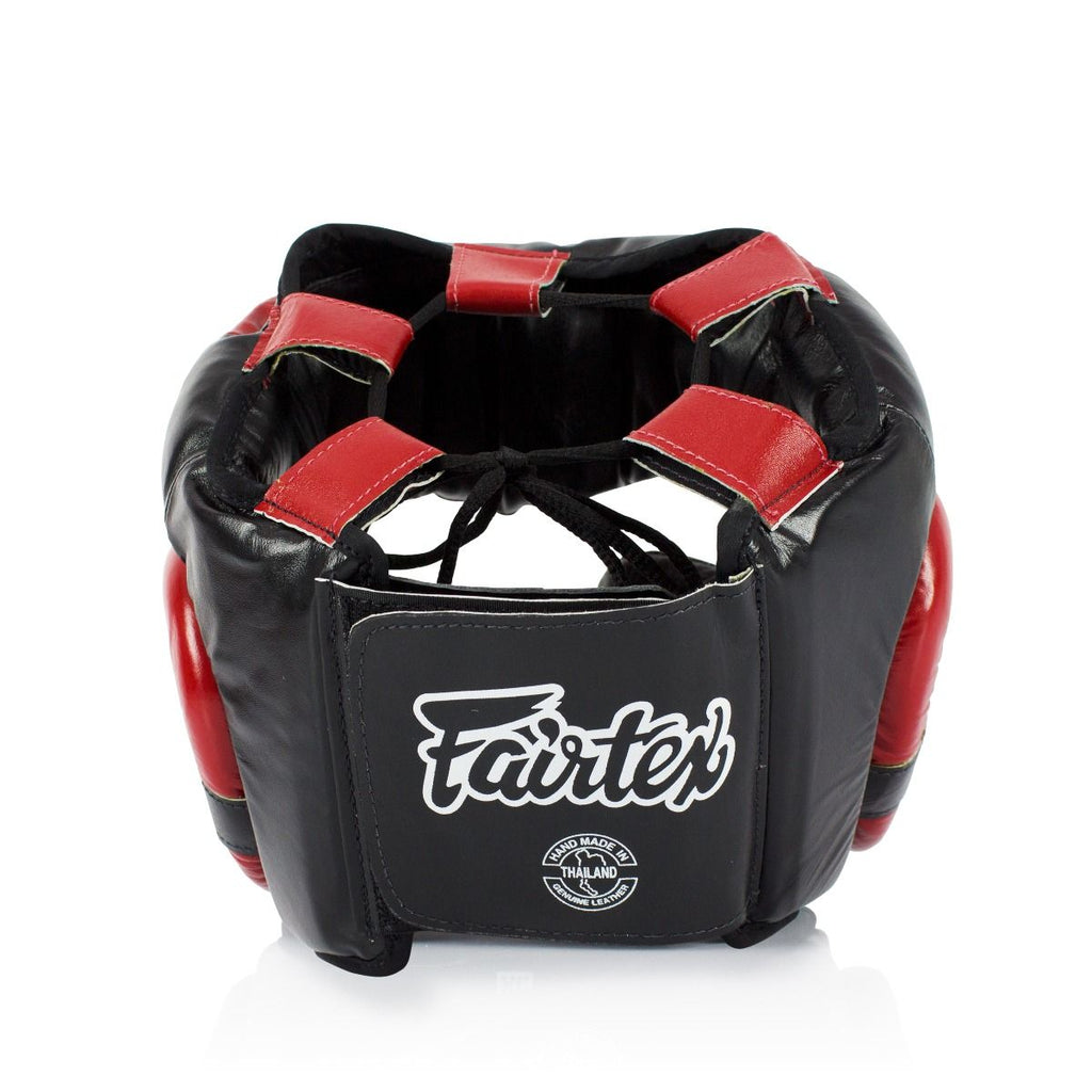 Fairtex Diagonal Vision Sparring Headguard HG13 - Lace Up