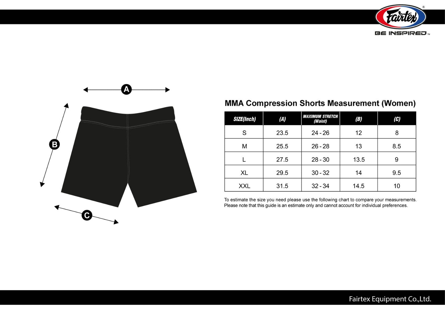 Fairtex Vale Tudo shorts for Women - Red
