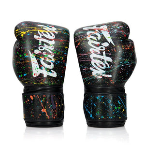 Fairtex Painter Boxing Gloves BGV14PT - Black