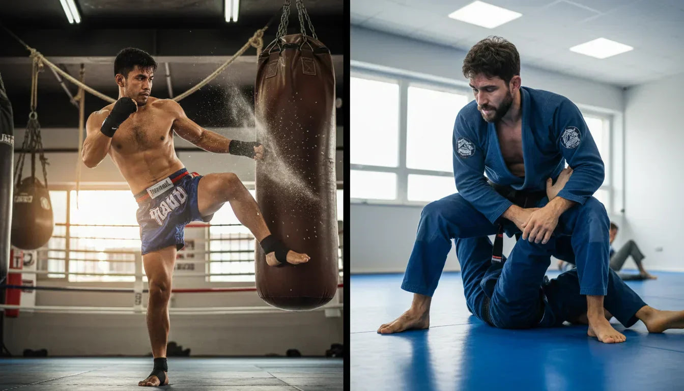Muay Thai vs BJJ: Skills, Training, and What to Learn First