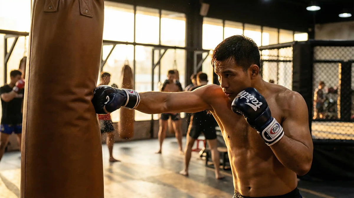 mma gloves for heavy bag