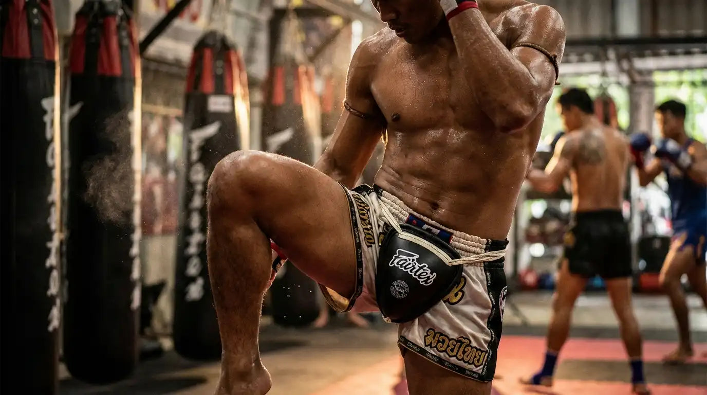 muay thai steel cup
