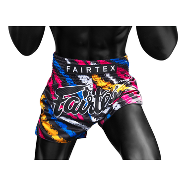 Fairtex Muay Thai Shorts - BS1956 Colorful (Vertical)