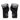 Fairtex BGV14 Microfiber Gloves - Art Collections - Black/White Painter