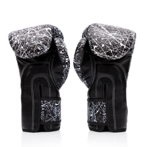 Fairtex Painter Boxing Gloves BGV14PT - Black/White