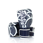 Fairtex Blue Wave Boxing Gloves BGV14BLU