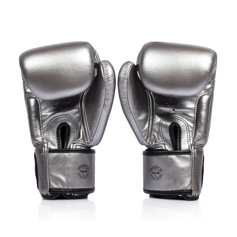 Fairtex Universal Boxing Gloves BGV1C-PLUS - Gun Metallic