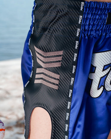 Fairtex Kickboxing Shorts - Arokaya Special - Blue Phantom