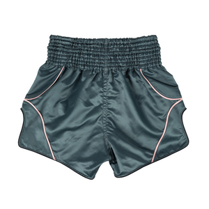 Fairtex Athletic Muay Thai Shorts - Arokaya Special - Aqua Bloom