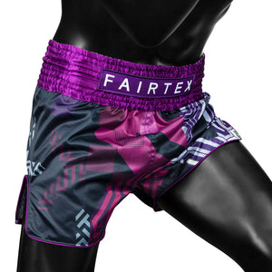 Occasional Product : "Fairtex X Future LAB" Boxing Shorts Purple Color
