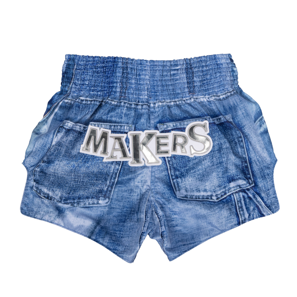 Fairtex x MATTER MAKERS Limited Edition Shorts - Western Denim