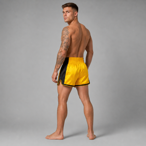Fairtex Kickboxing Shorts Bright Yellow BS1701