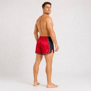 Fairtex Kickboxing Shorts Red/Black BS1703
