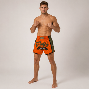 Fairtex Muay Thai Shorts – BS1705 Orange