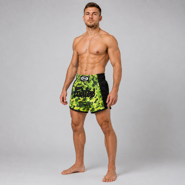 Fairtex Muay Thai Shorts - BS1710 Green Camo