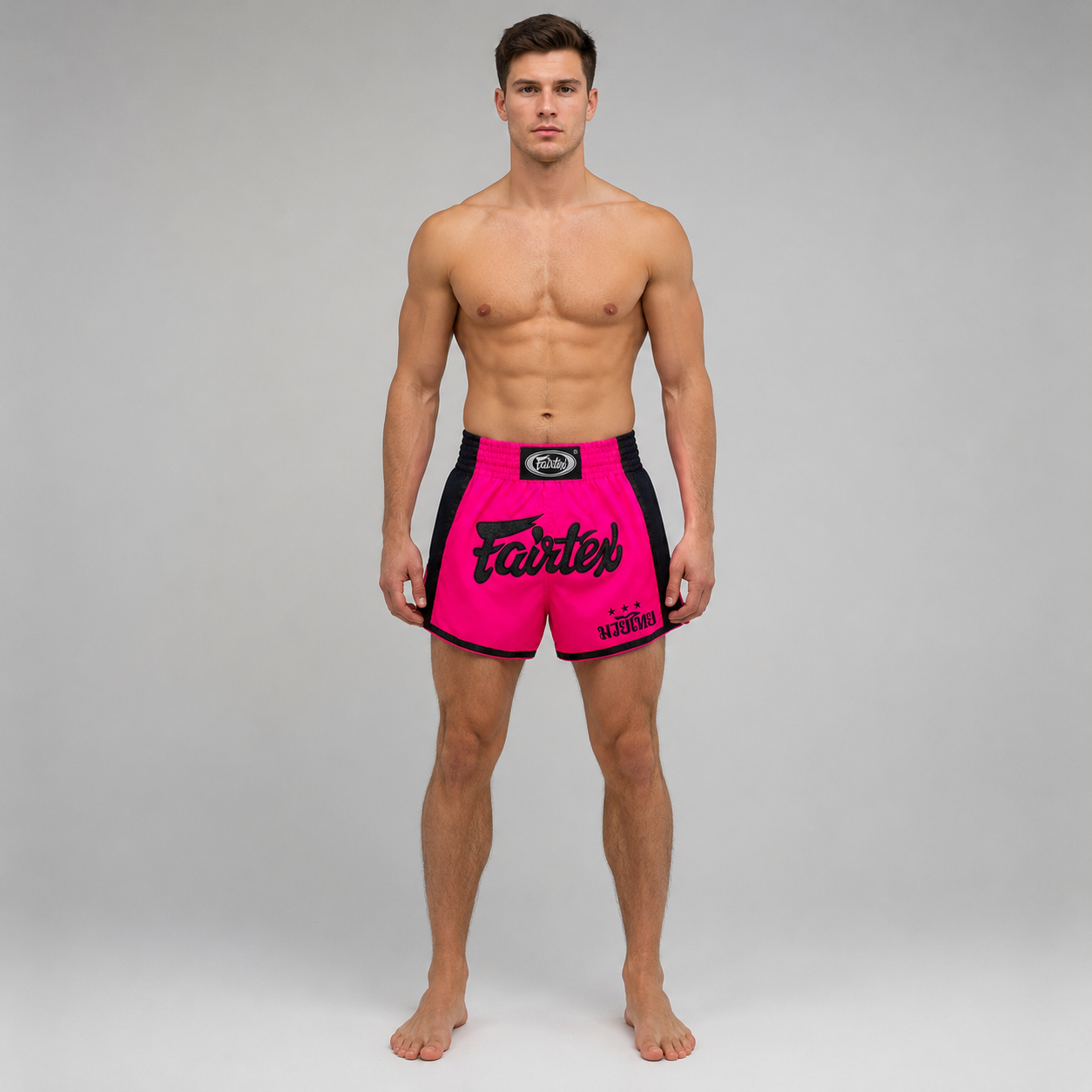 Fairtex Kickboxing Shorts Shocking Pink BS1714