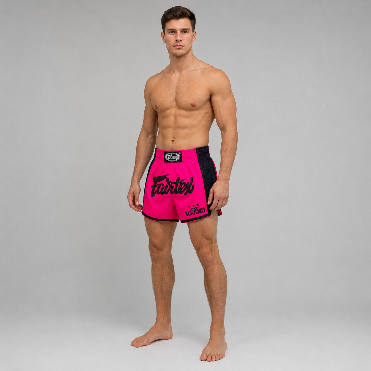 Fairtex Kickboxing Shorts Shocking Pink BS1714
