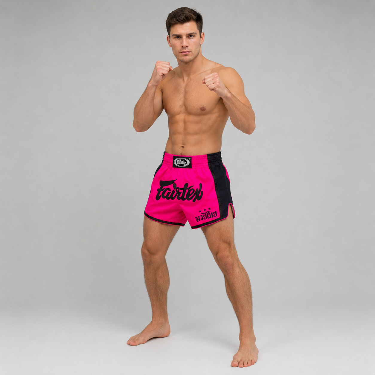 Fairtex Kickboxing Shorts Shocking Pink BS1714