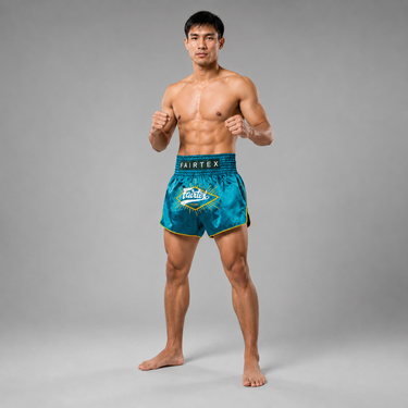 Fairtex Muay Thai Shorts – BS1907 Focus Turquoise