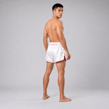Fairtex Muay Thai Shorts – BS1908 Satoru Collection White