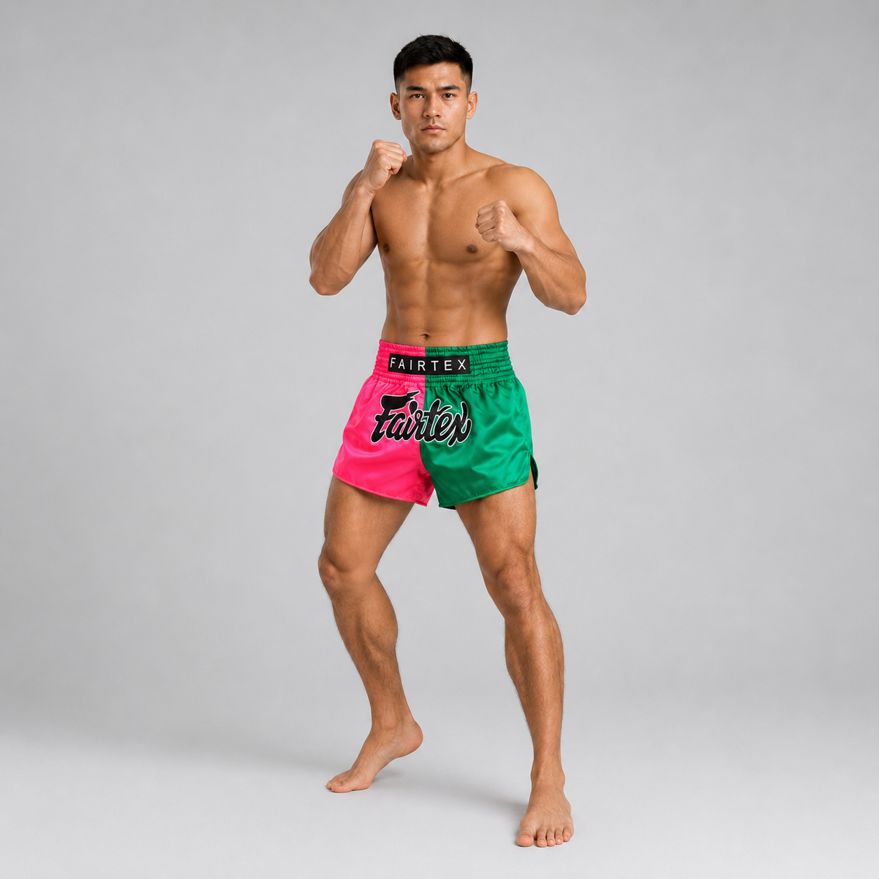 Fairtex Muay Thai Shorts Pink Green BS1911